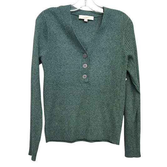 Sweater By Loft In Green, Size:L