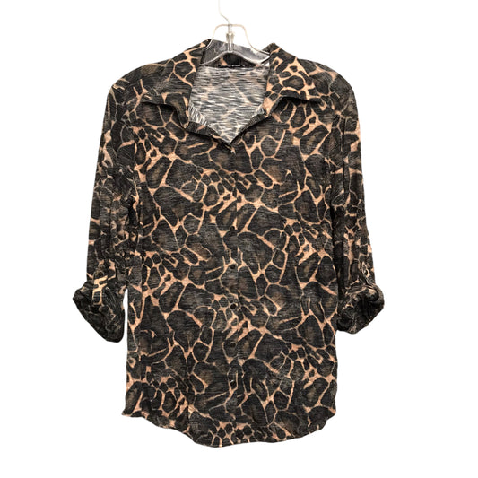 Top Ls By David Cline In Animal Print, Size:M