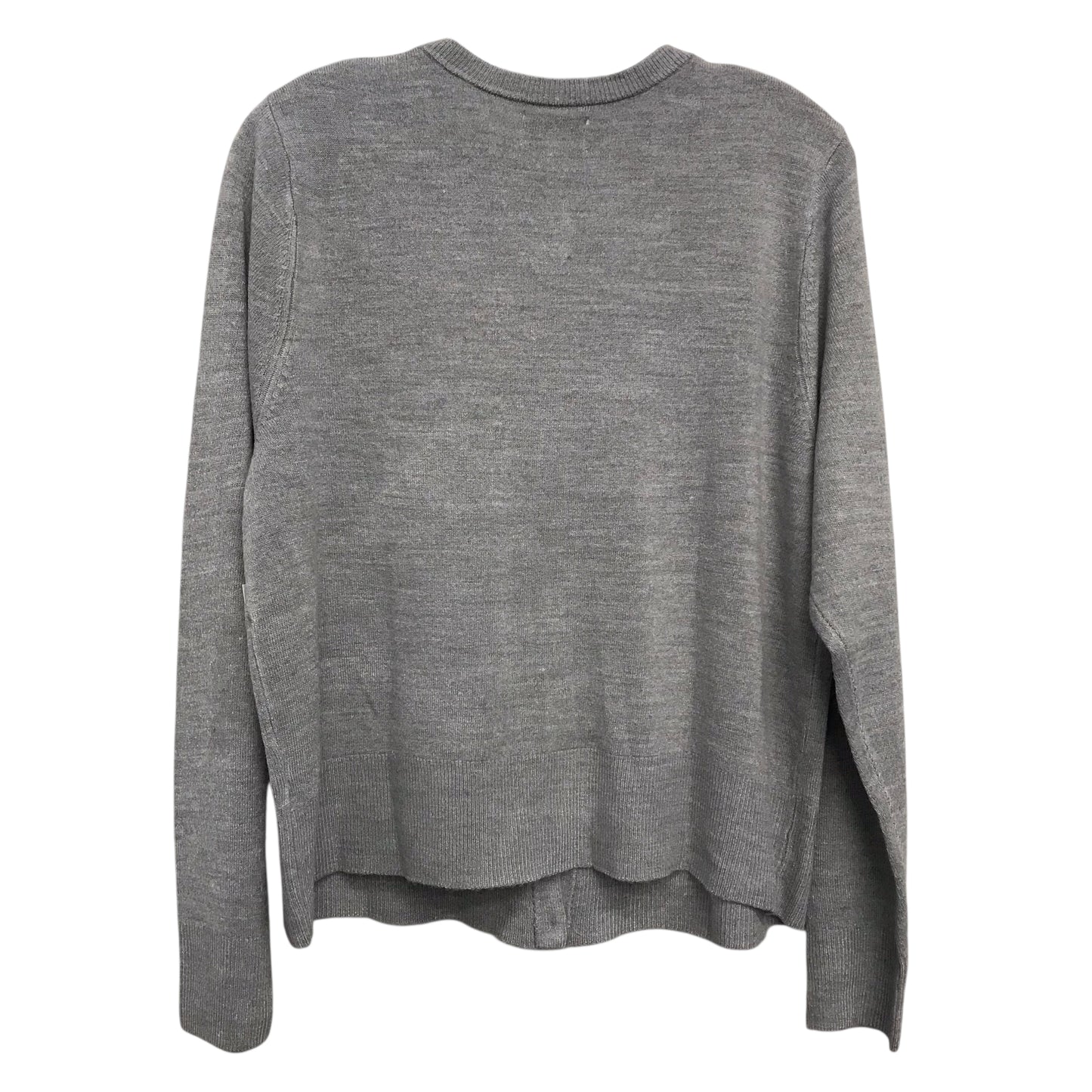 Sweater Cardigan By Croft And Barrow In Animal Print, Size:L