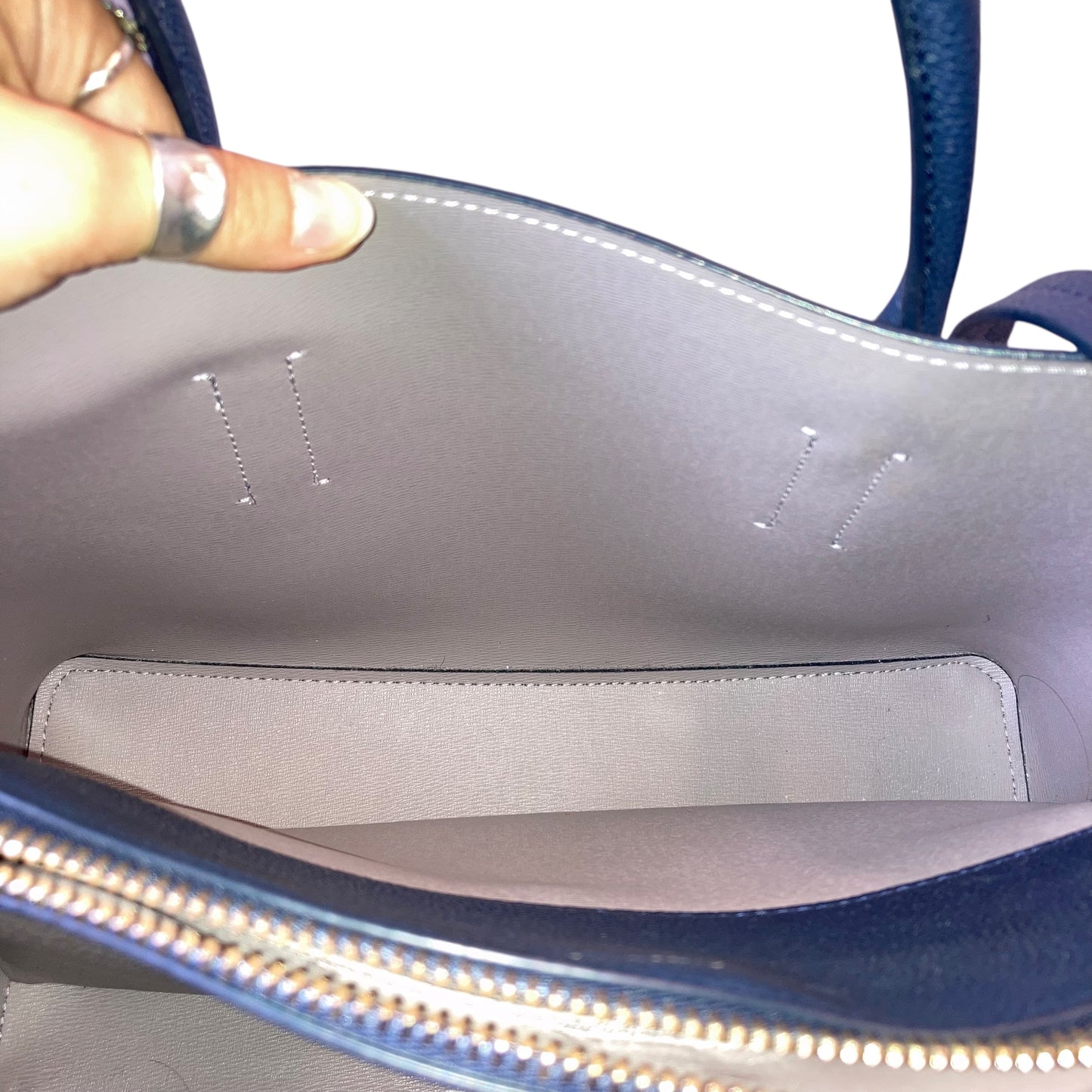 Handbag Designer By Kate Spade In Blue, Size:Medium