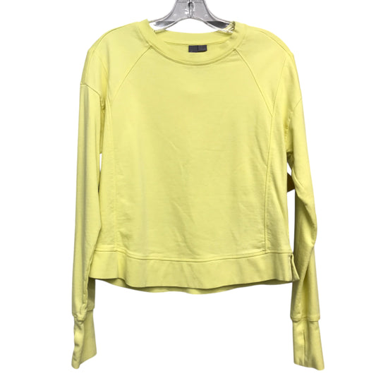 Athletic Top Ls Collar By Sweaty Betty In Yellow, Size:Xs