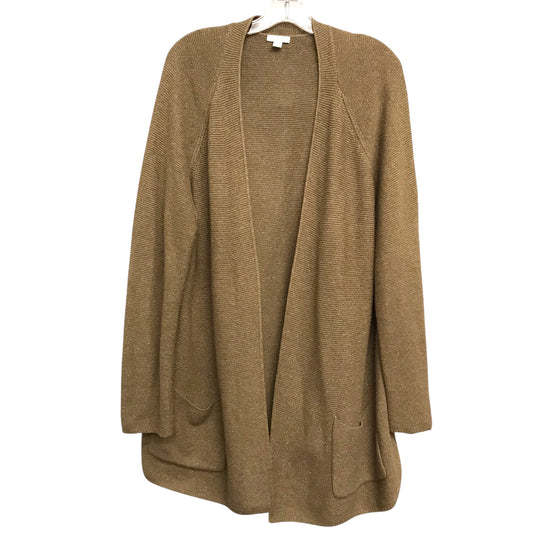 Sweater Cardigan By J. Jill In Green, Size:Xl