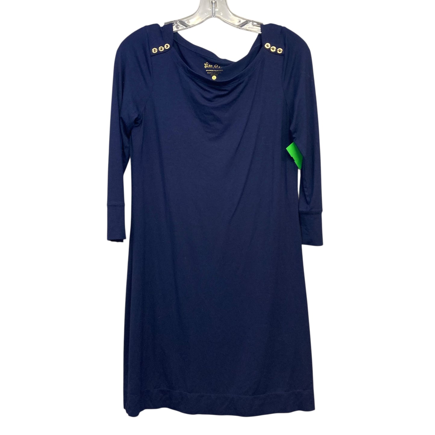 Dress Designer By Lilly Pulitzer In Navy, Size:S