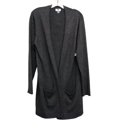 Sweater Cardigan By Old Navy In Grey, Size:Xl