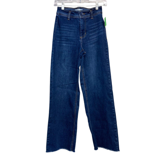 Jeans Wide Leg By Oat In Blue Denim, Size:0