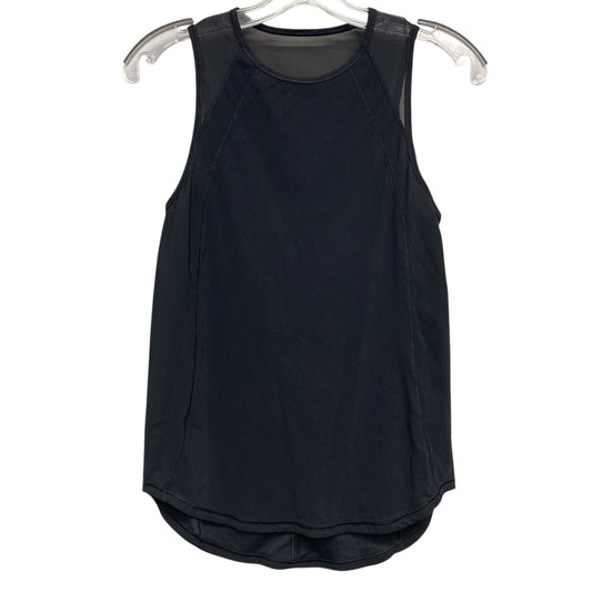 Athletic Tank Top By Lululemon In Black, Size:S