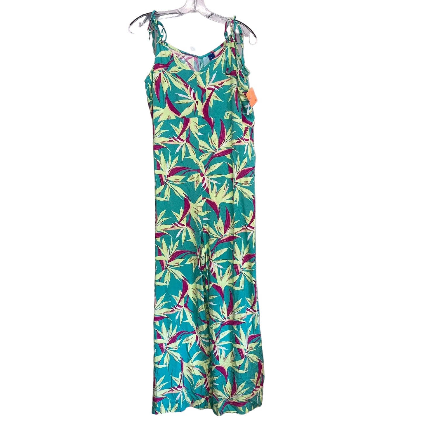 Jumpsuit By Old Navy In Tropical Print, Size:Xl