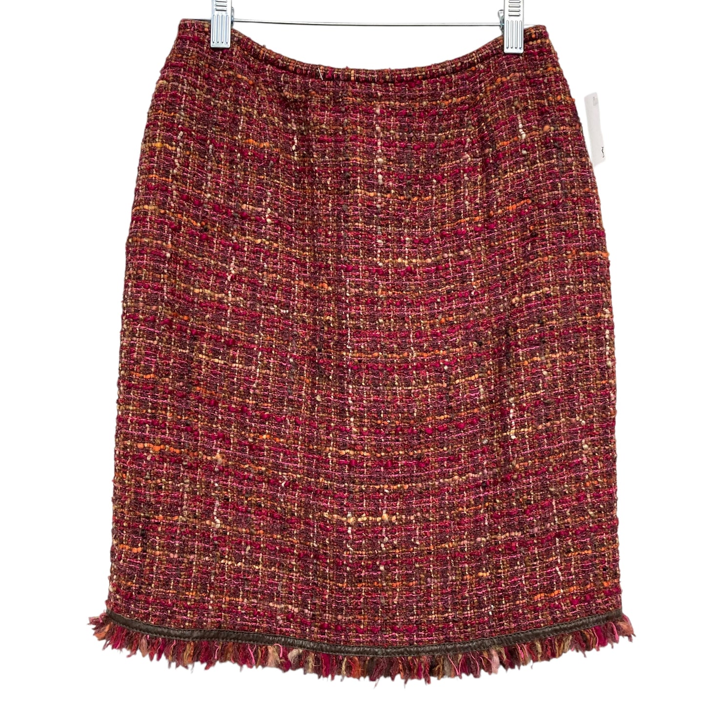 Skirt Designer By Lafayette 148 In Red, Size:6