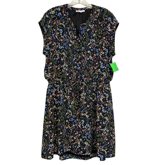 Dress Casual Midi By Dr2 In Floral Print, Size:Xl