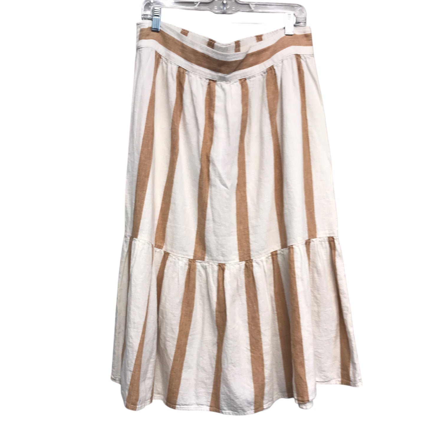 Skirt Maxi By Madewell In Striped Pattern, Size:Xl
