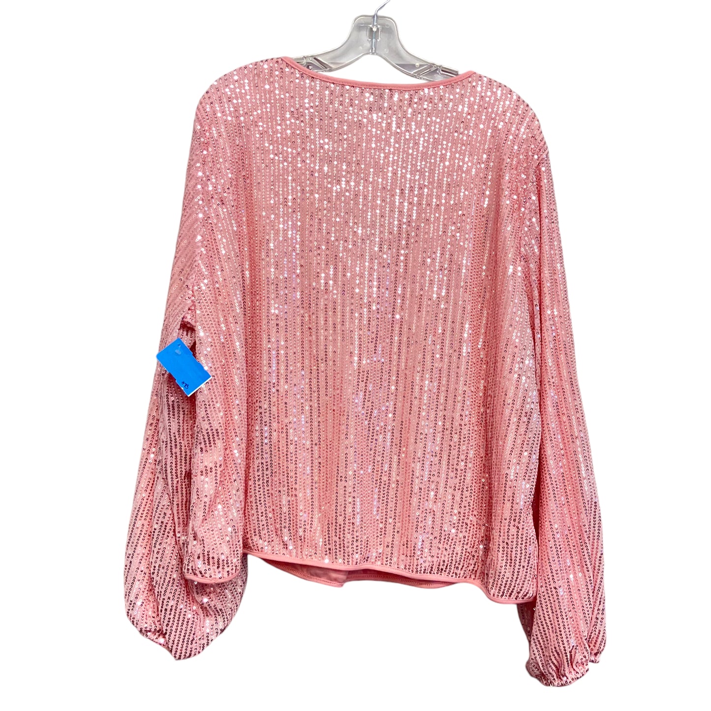 Top Ls By Shein In Pink, Size:4X