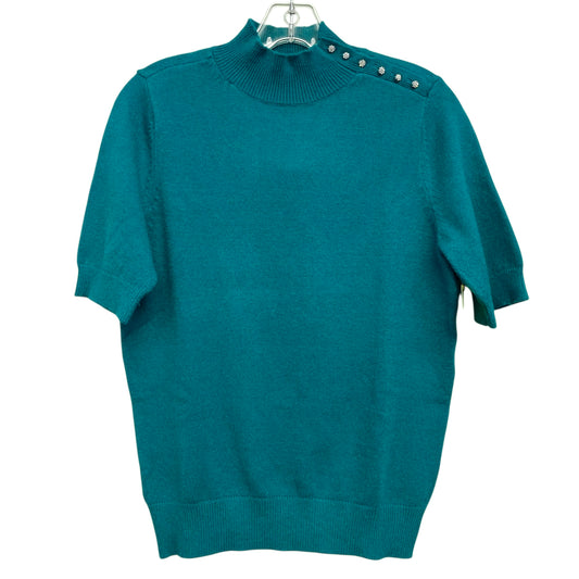 Sweater Ss By Ann Taylor In Teal, Size:S