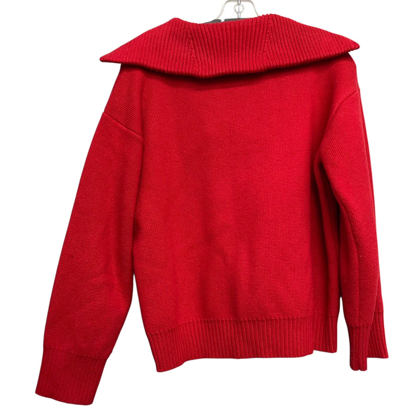 Sweater By Anthropologie In Red, Size:S