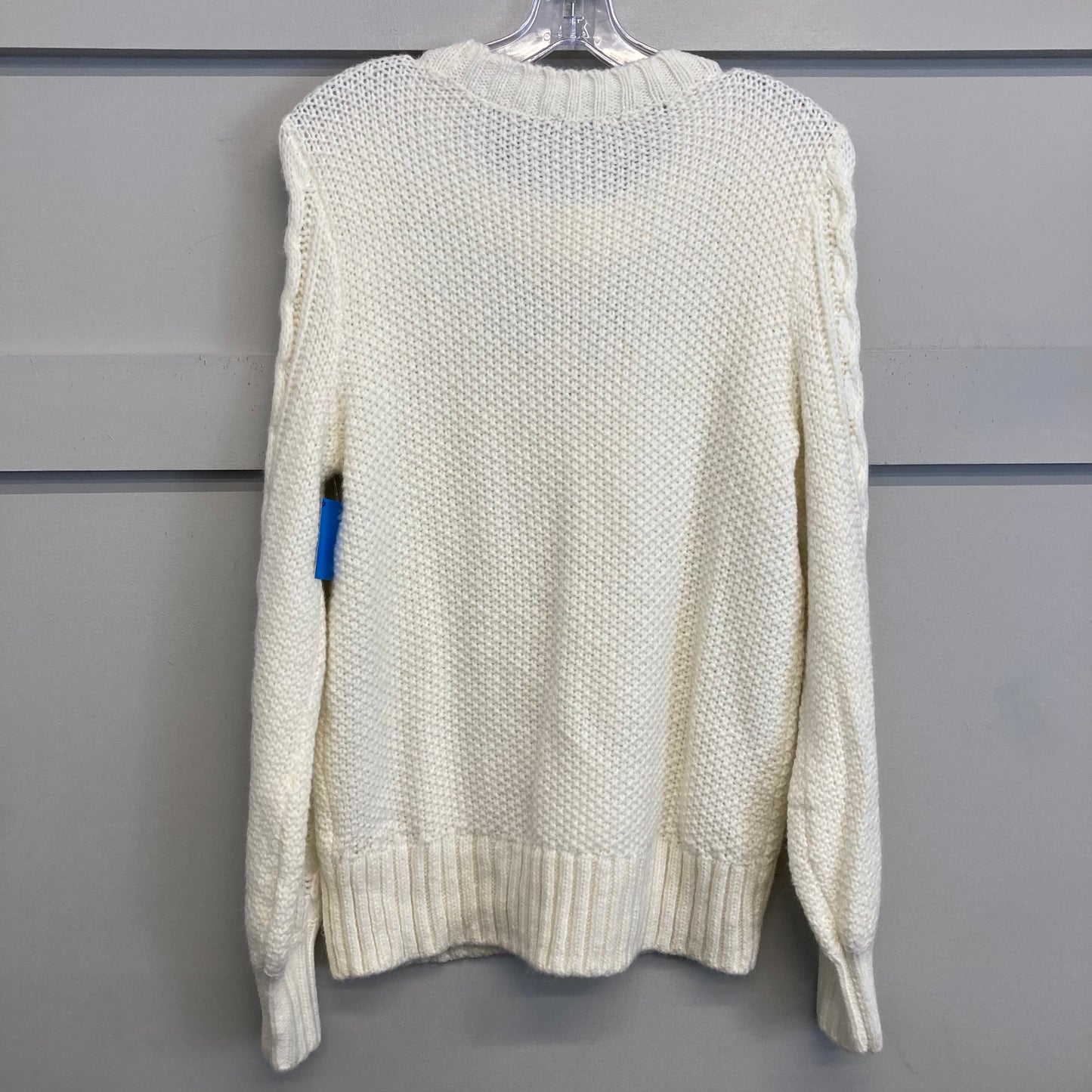 Sweater By Talbots In Cream, Size:M