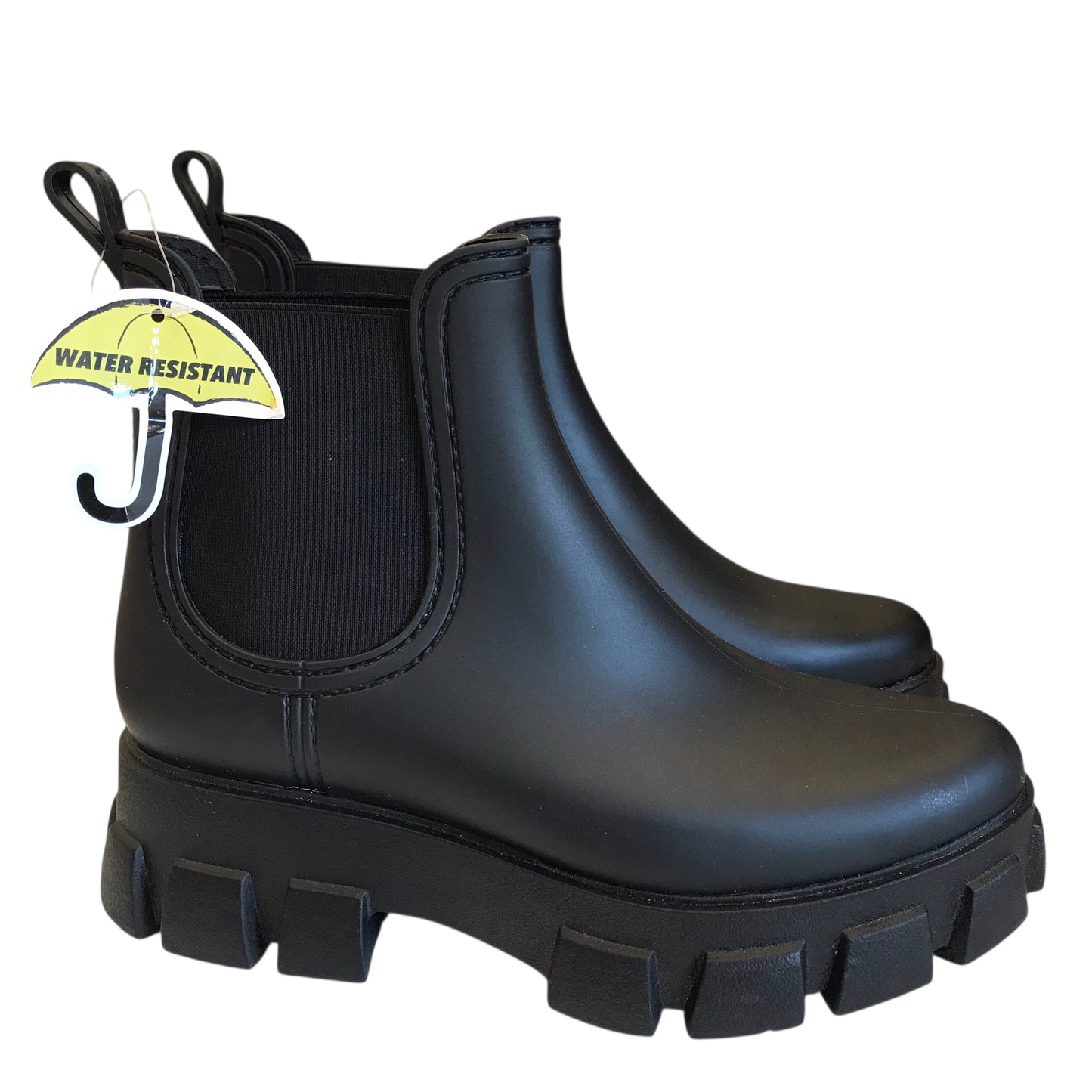 Boots Rain By Jeffrey Campbell In Black, Size:10