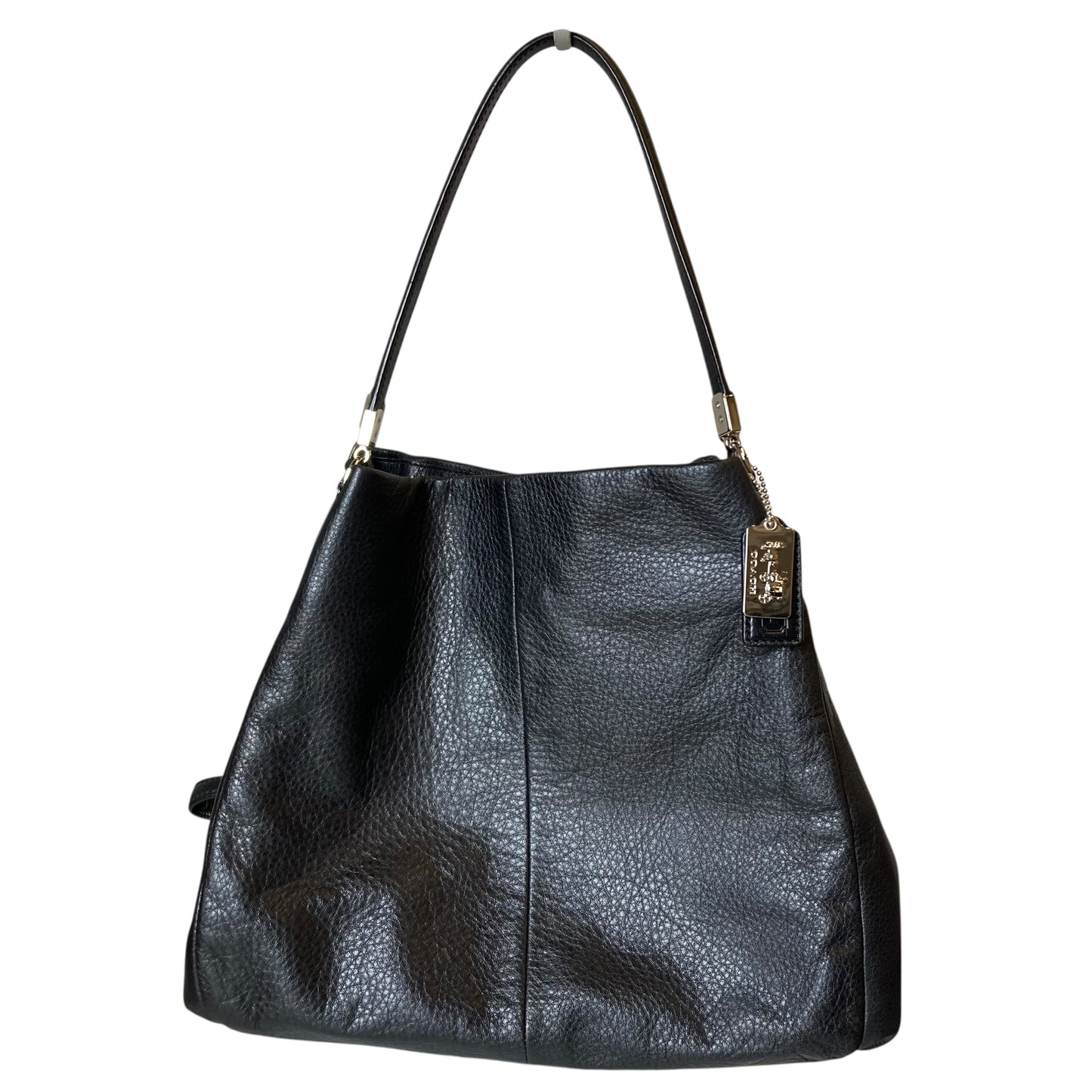 Handbag Designer By Coach In Black, Size:Large