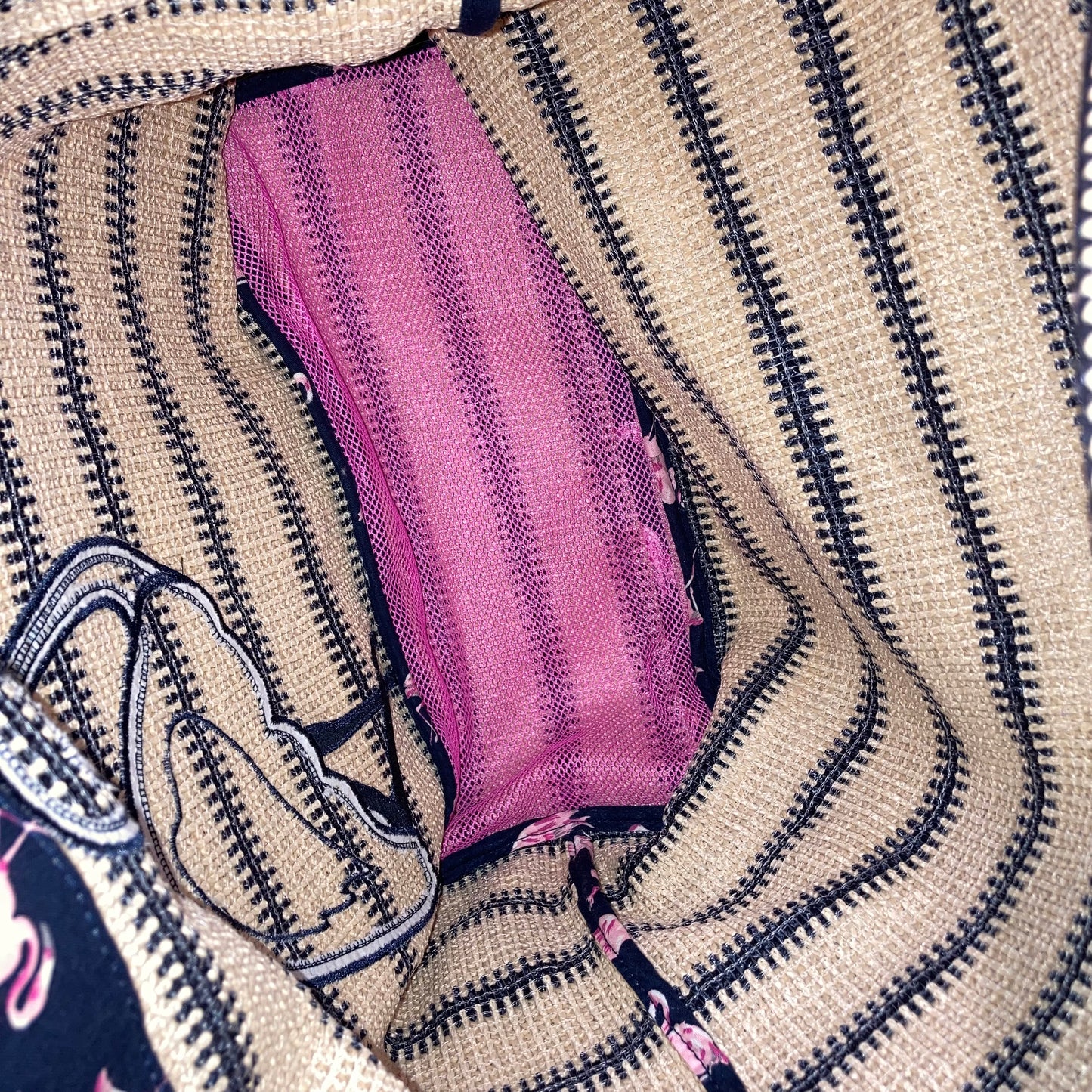 Tote By Vera Bradley In Striped Pattern, Size:Large