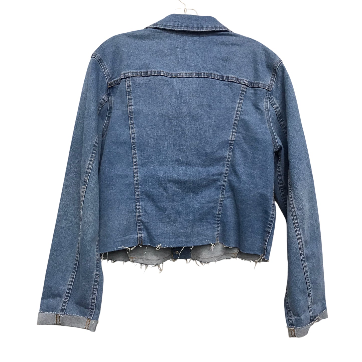 Jacket Denim By Industry In Blue Denim, Size:L