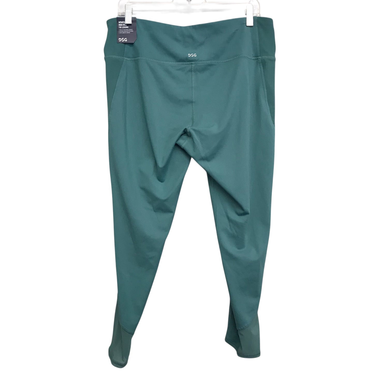 Athletic Leggings Capris By Dsg Outerwear In Green, Size:Xl