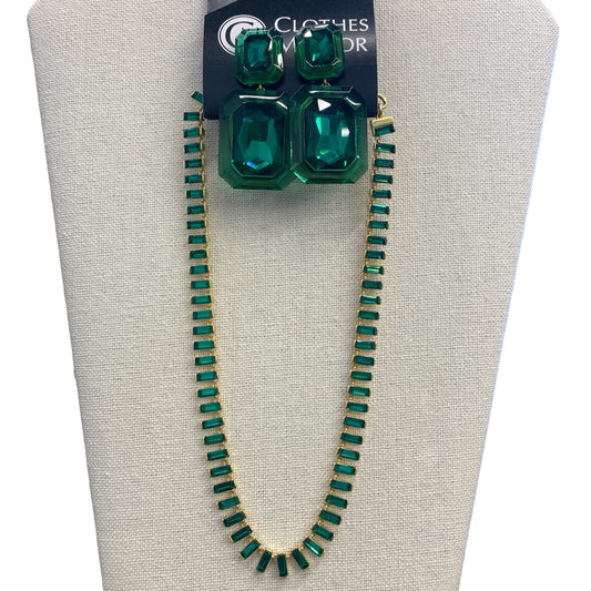 Necklace Set By J. Crew In Green