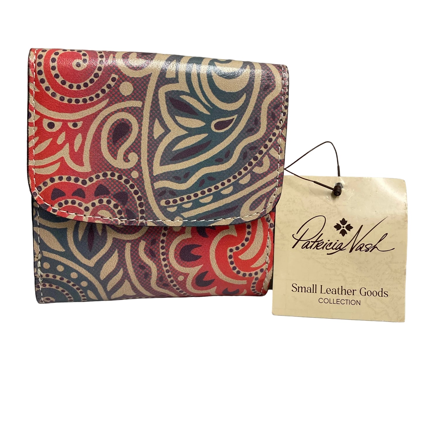 Wallet Designer By Patricia Nash In Orange, Size:Small