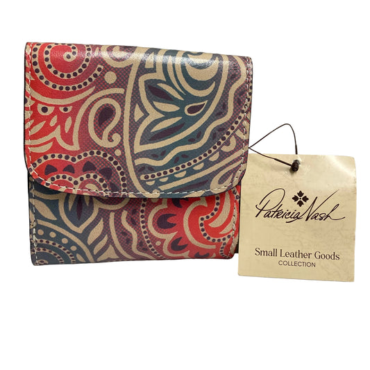 Wallet Designer By Patricia Nash In Orange, Size:Small