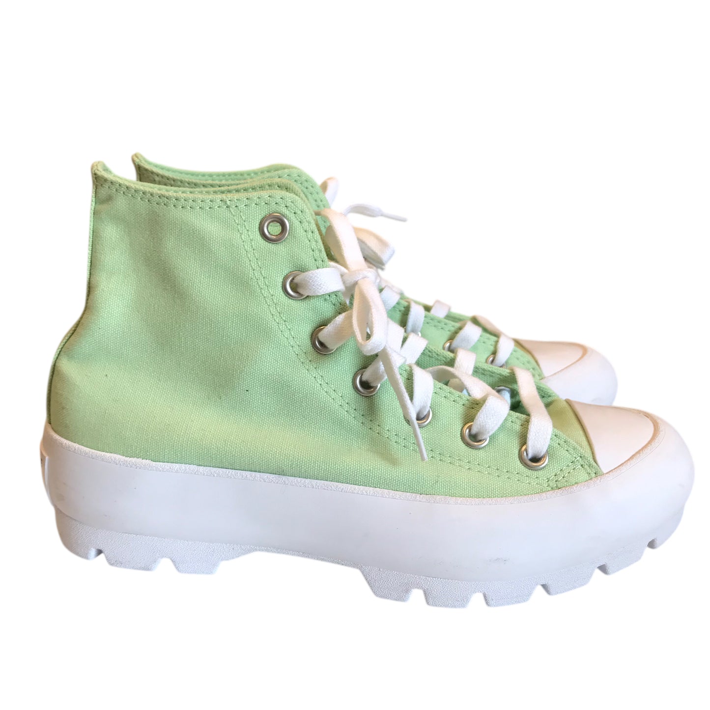 Shoes Athletic By Converse In Green, Size:8