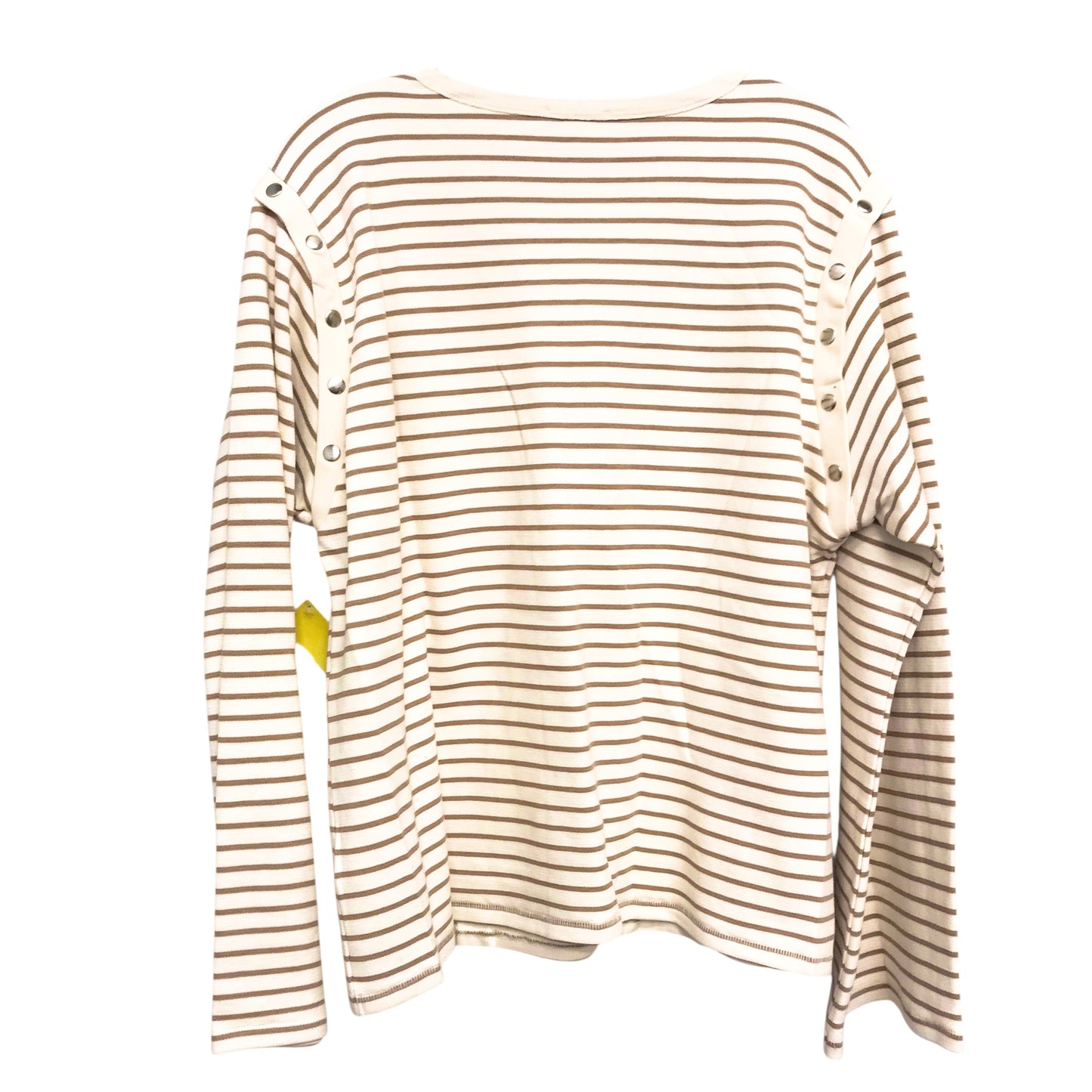 Top Ls By Maeve In Striped Pattern, Size:M