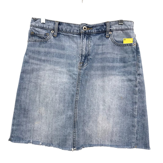 Skirt Mini & Short By Lucky Brand In Blue Denim, Size:8