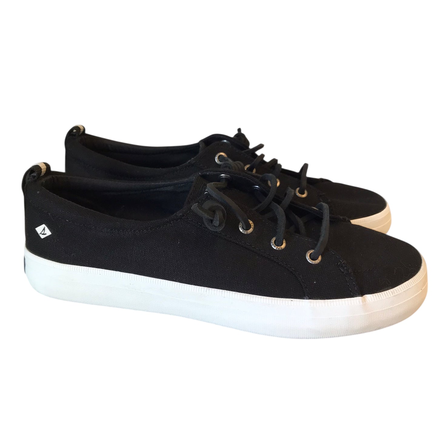 Shoes Sneakers By Sperry In Black, Size:8