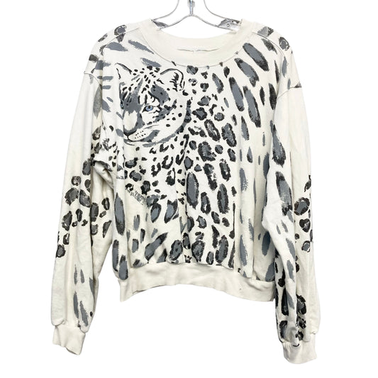 Sweatshirt Crewneck By Pilcro In Animal Print, Size:Xs
