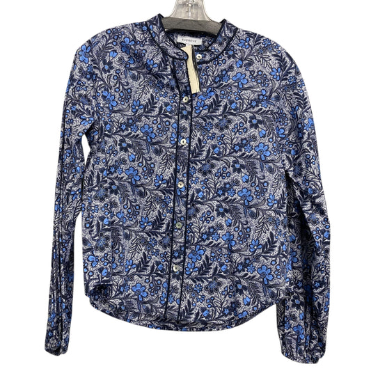 Top Ls By Evereve In Blue, Size:Xs
