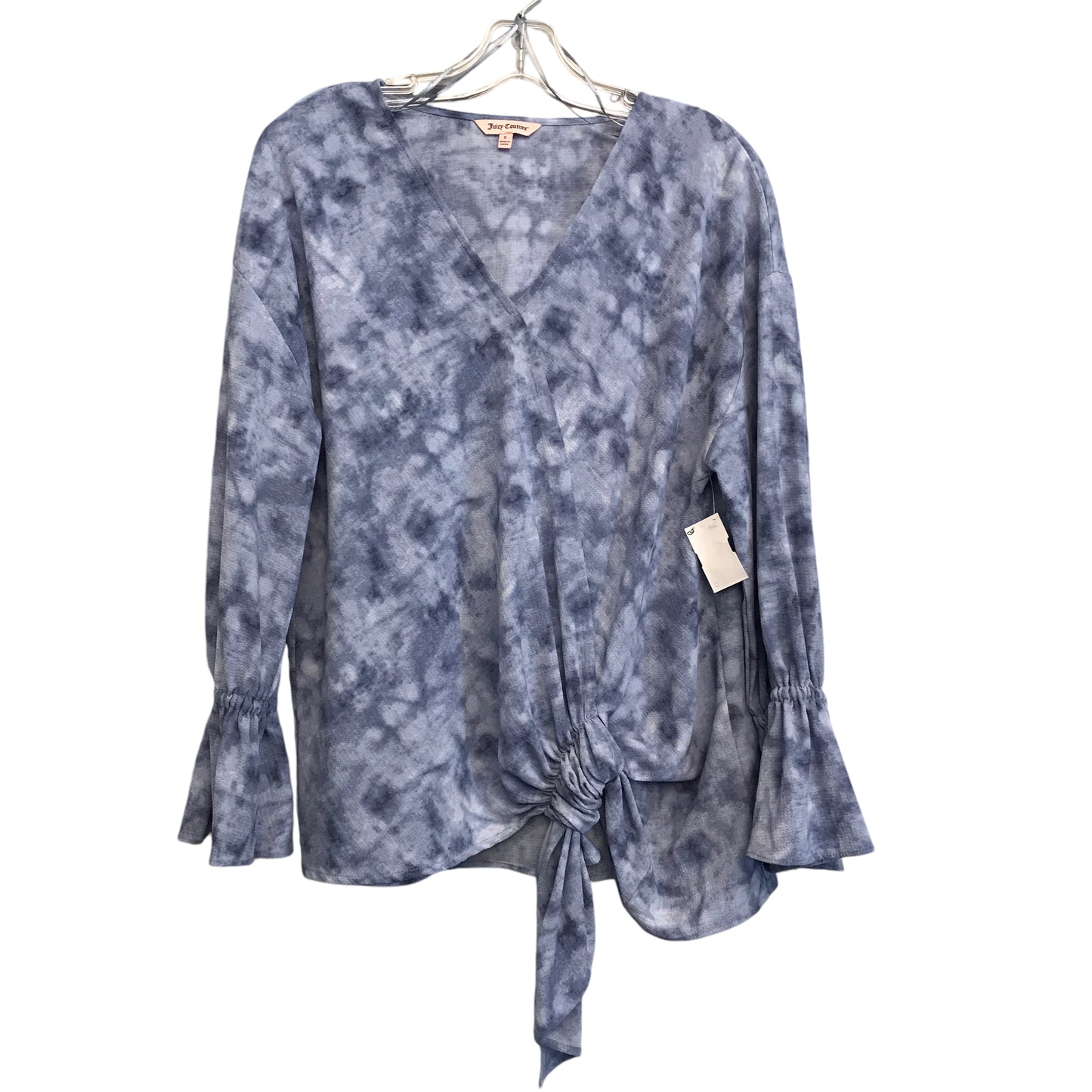 BLUE TOP LS by JUICY COUTURE Size:S