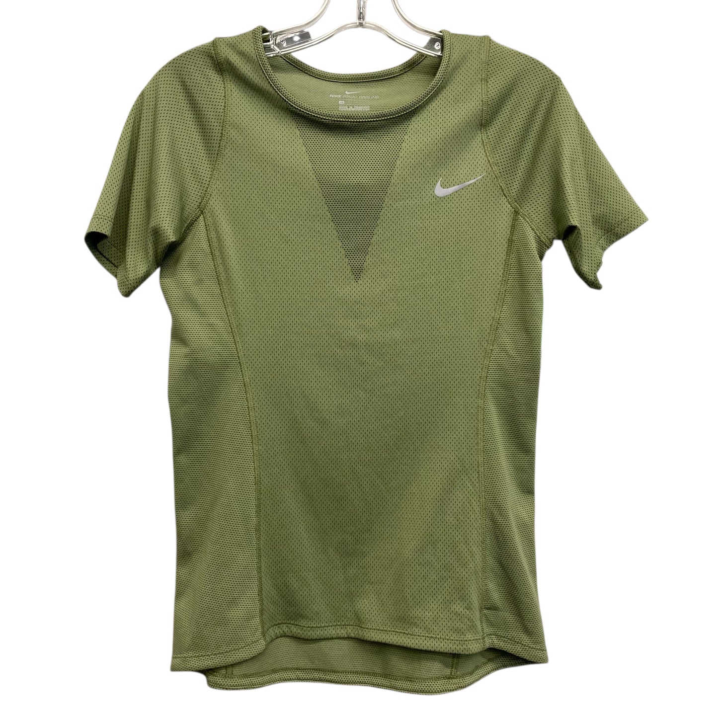 Athletic Top Ss By Nike Apparel In Green, Size:Xs