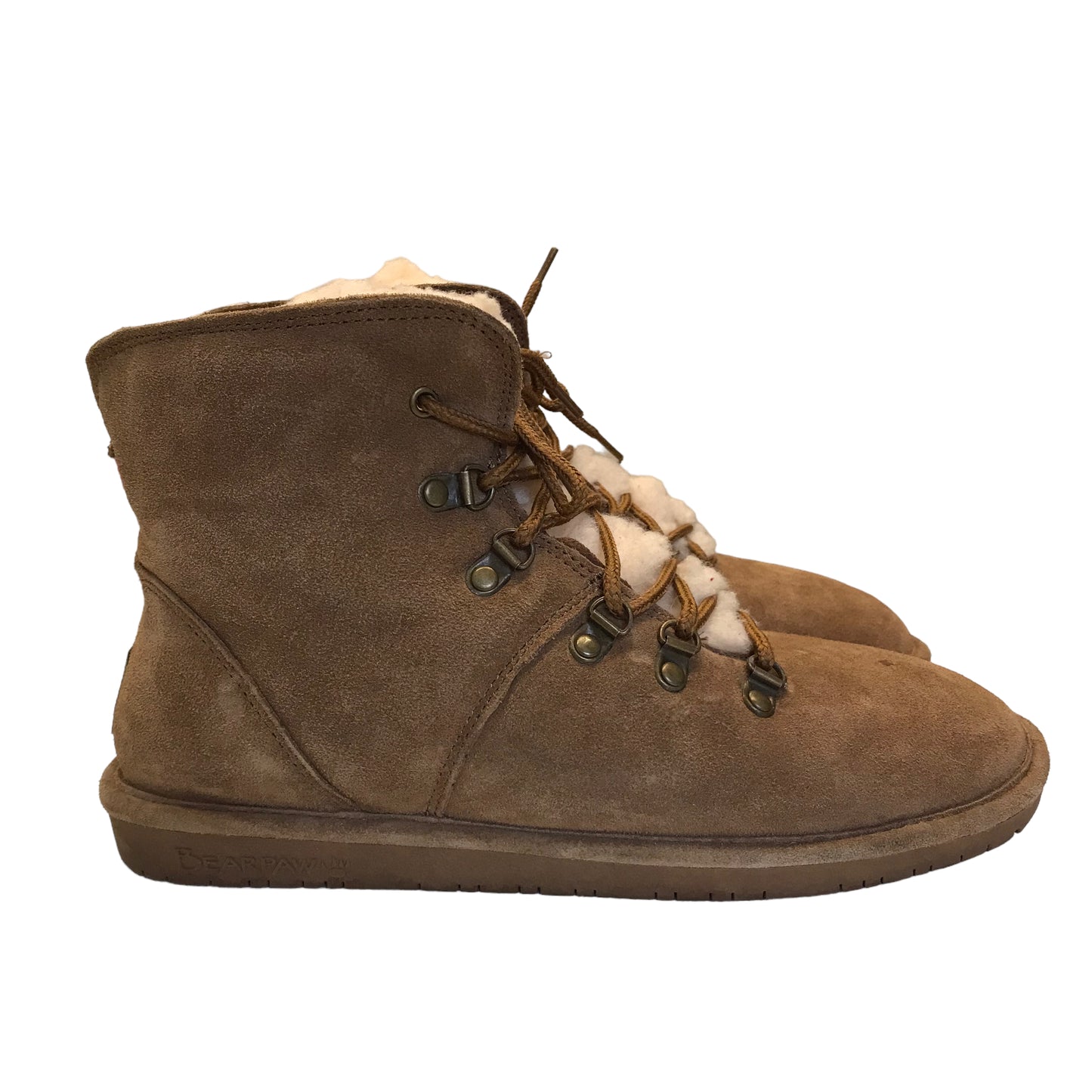 BROWN BOOTS SNOW by BEARPAW Size:13