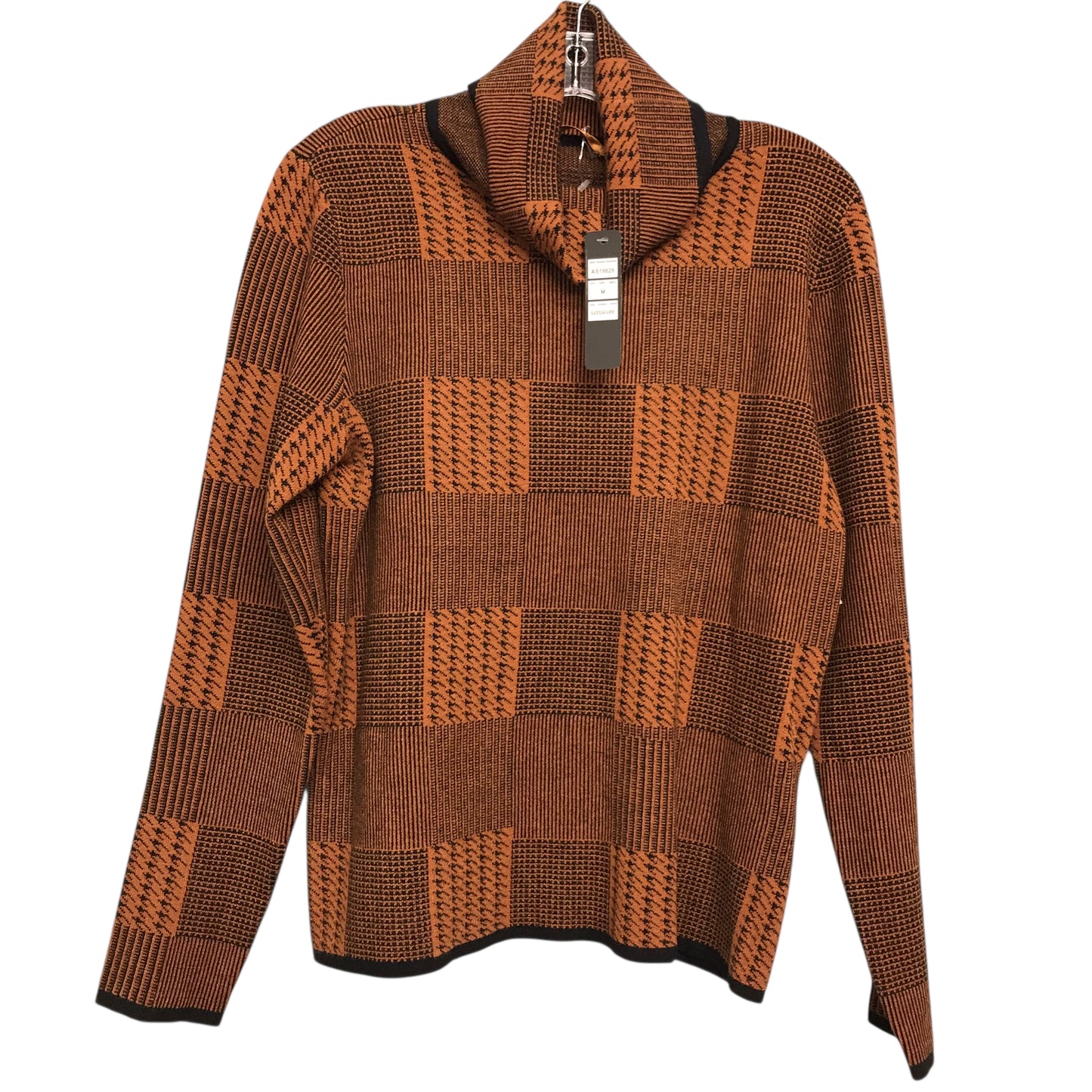 Sweater By Belldini In Black & Orange, Size:M