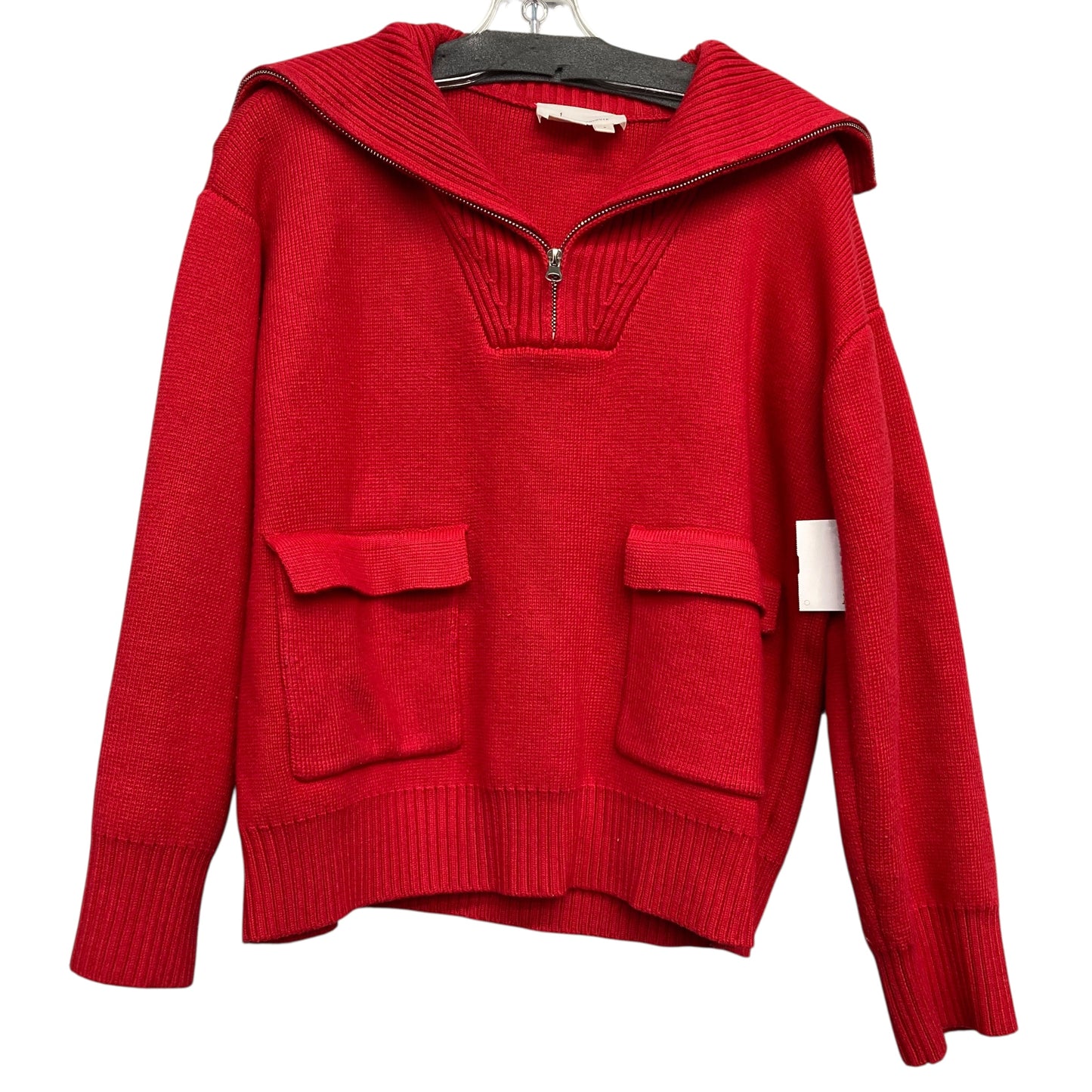 Sweater By Anthropologie In Red, Size:S