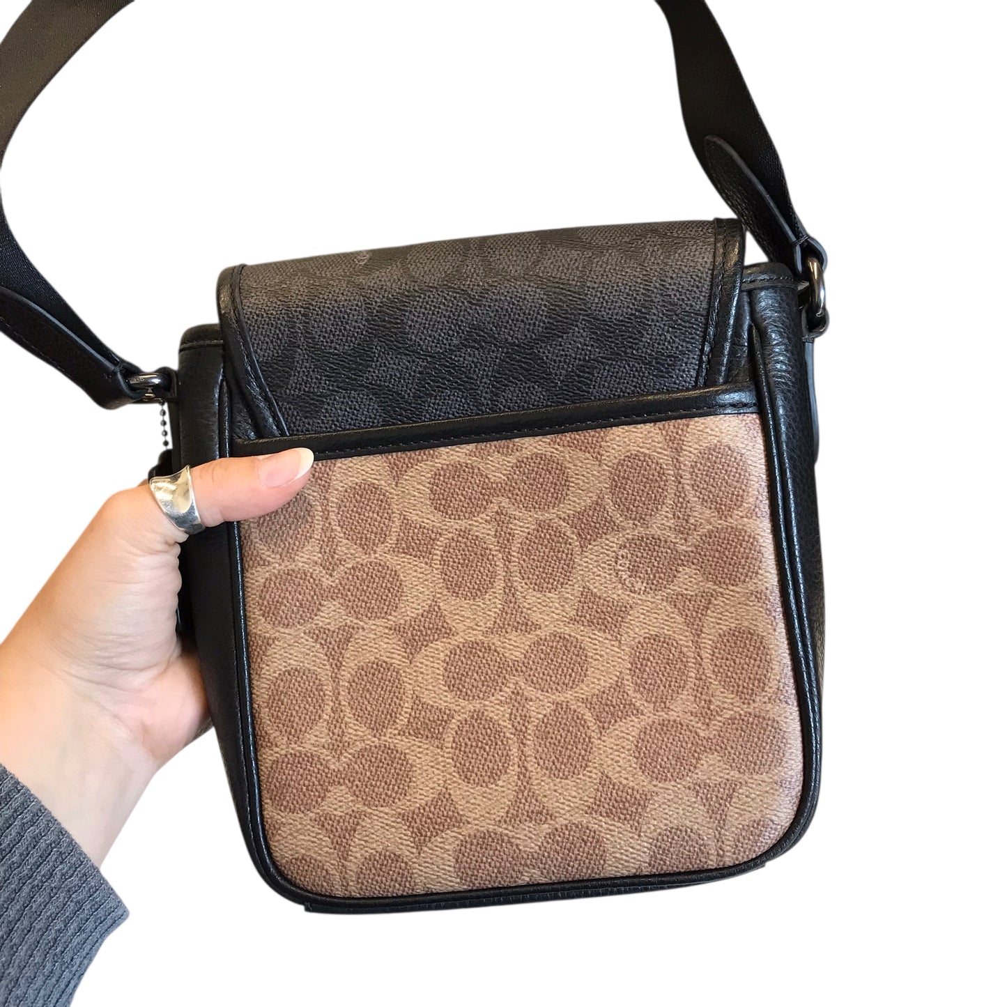 Crossbody Designer By Coach In Black, Size:Medium