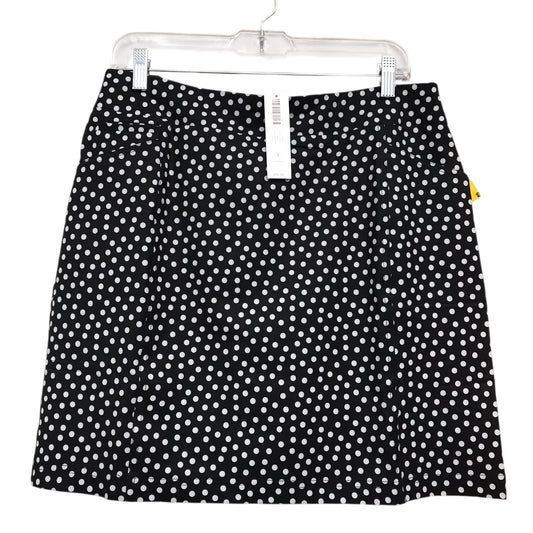 Skort By Chicos In Polkadot Pattern, Size:8