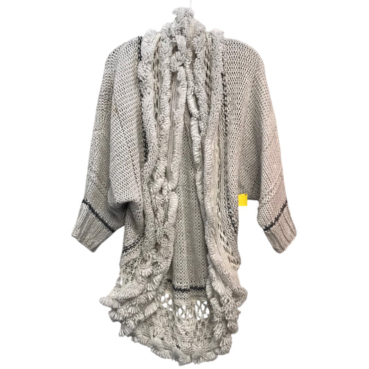 Sweater Cardigan By Anthropologie In Grey, Size:Xs