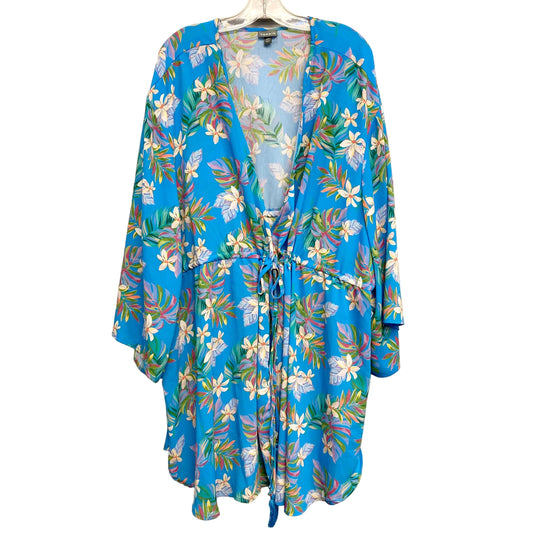 Kimono By Torrid In Blue, Size:3X