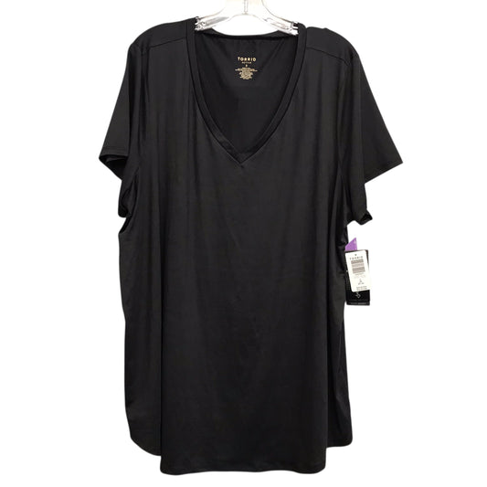 Athletic Top Ss By Torrid In Black, Size:3X
