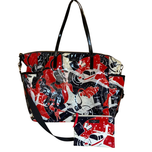 Tote Designer By Kate Spade In Multi, Size:Large