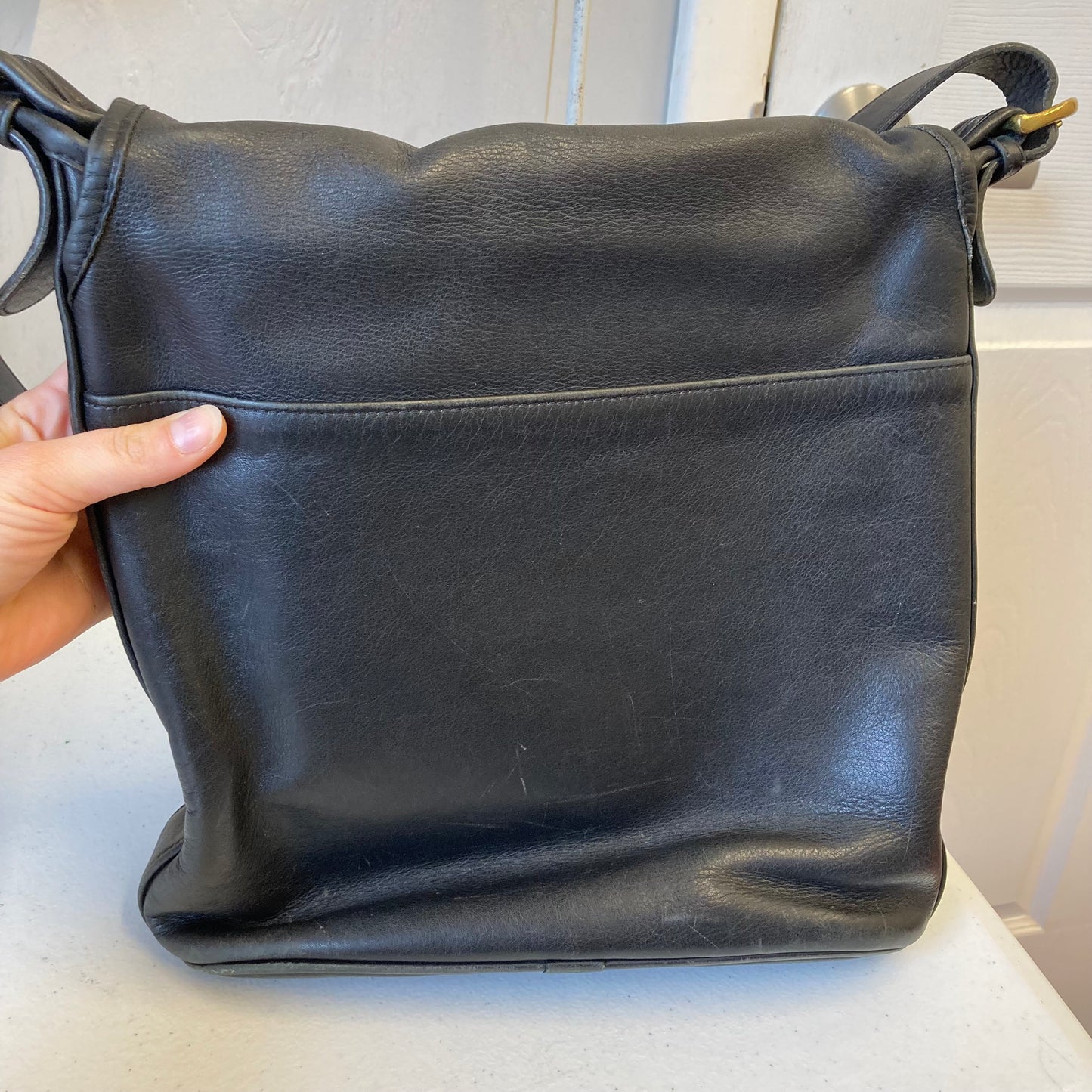 Crossbody Designer By Coach In Black, Size:Large