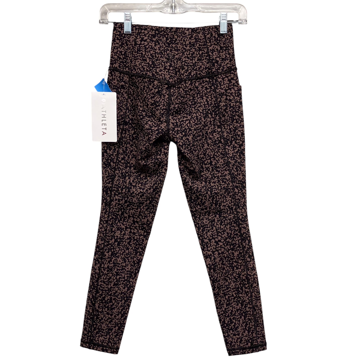 Athletic Leggings By Athleta In Animal Print, Size:Xs