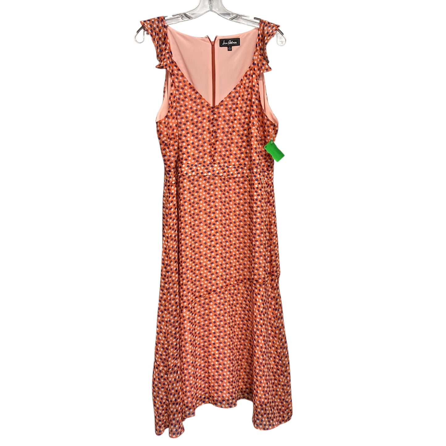 Dress Casual Midi By Sam Edelman In Purple & White, Size:L