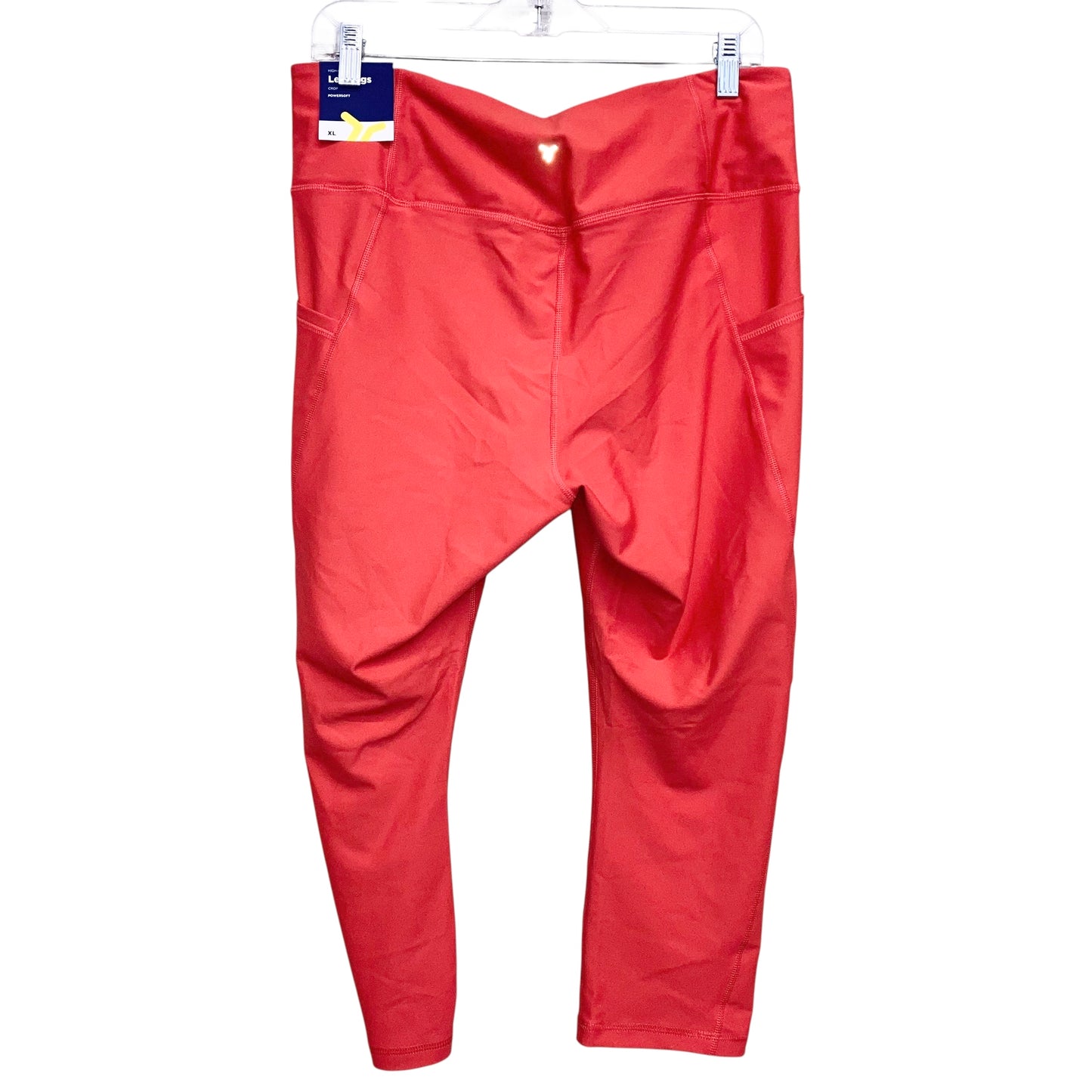 Athletic Leggings By Old Navy In Red, Size:Xl