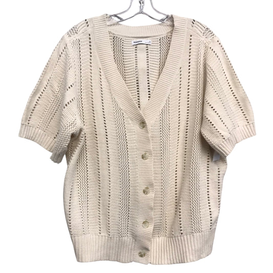 Sweater Cardigan By Sonoma In Beige, Size:2X