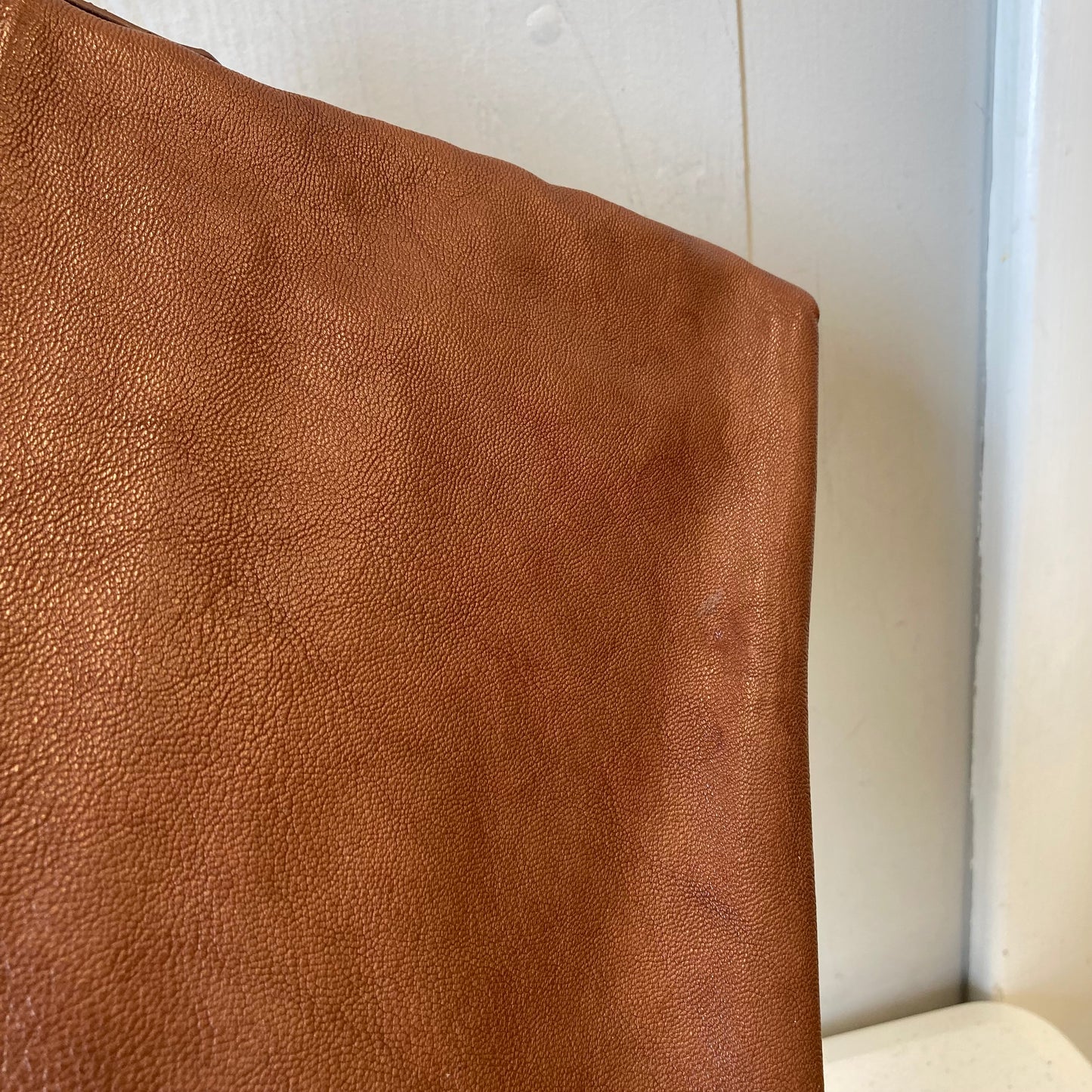 Wristlet Leather By Fossil In Brown, Size:Large
