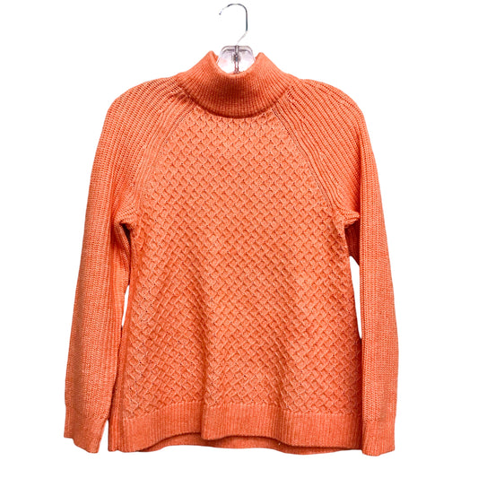 Sweater By Talbots In Orange, Size:Mp